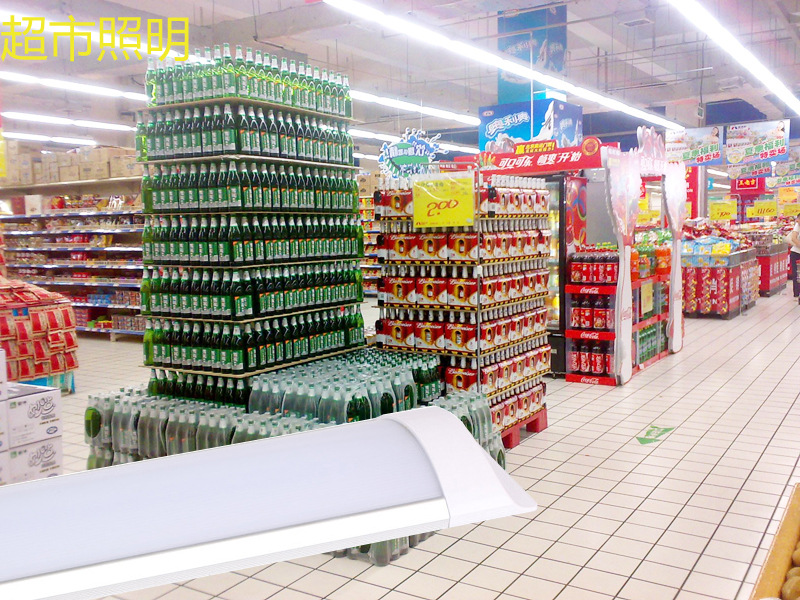 led长条灯三防净化灯一体化支架灯日光灯防尘t8条形灯管