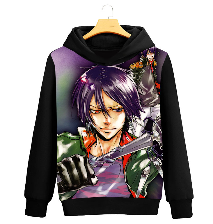 家庭教师 泽田纲吉 动漫连帽衫衣服 卫衣外套秋冬季服装wy15