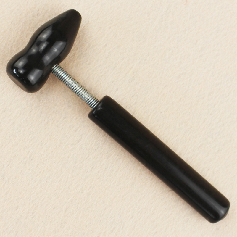 砭石按摩锤 砭石圆头锤关节捶/敲打捶 砭石保健锤健康健身捶