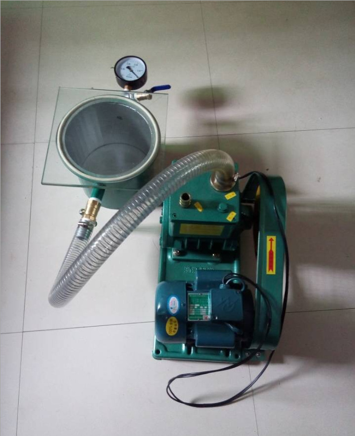 真空脱泡机抽气机抽滴胶旋片式真空泵2x-4东莞真空泵厂家现货供应