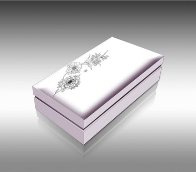 定制各类化妆品套盒精美礼品盒银卡纸套盒可印logo化妆品盒厂家