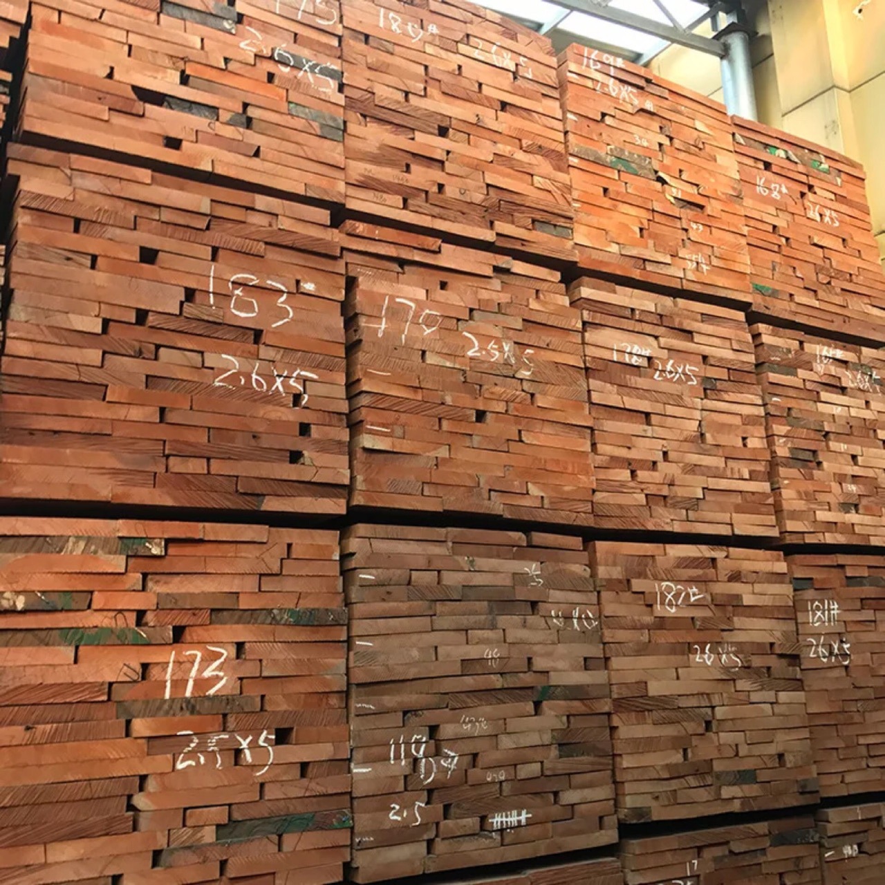 红樱桃原木进口烘干板材 红樱桃木料 麦格利 冰唐果 红玫瑰板材