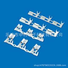 厂家现货供应4.8/6.3横插旗形端子异形通用插座开关接线端子插片