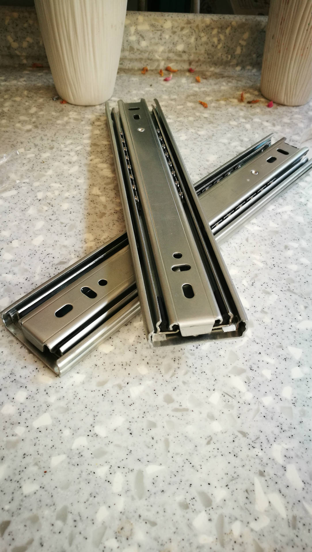 取厚4510普通三节轨阻尼三节轨4510不锈钢三节轨不锈钢铰链