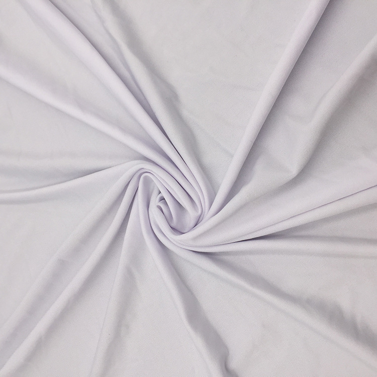 厂家直销涤纶牛奶丝瑜伽服面料吸汗除湿快干优质运动面料可定制