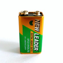 新利达碳性9V 6F22电池 电量足电压稳定 万用电表网线检测仪电池