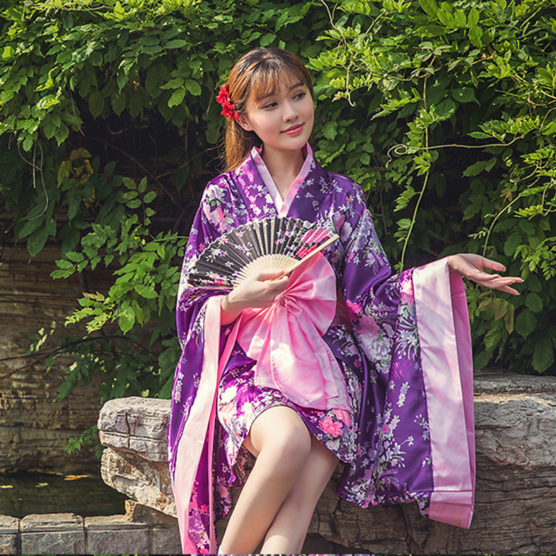 洛丽塔洋装动漫cosplay服装日本重樱花和服女装全套女仆装