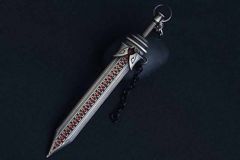 国产网游渊虹墨眉巨阙荆柯霸王枪龙且羽刃苍狼水寒天问剑合金兵器