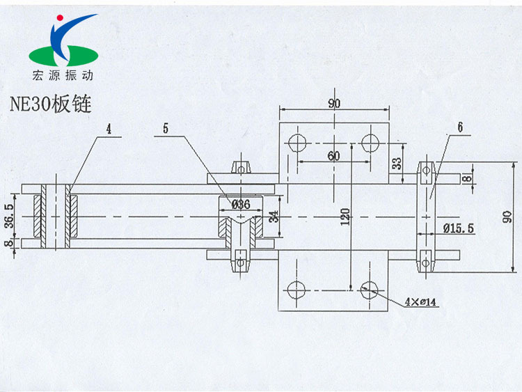 ne50斗式提升机链条ne型斗式提升机链条提升机链条ne100
