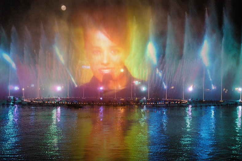 陕西西安水幕电影喷泉水景