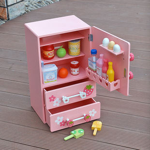 木制 冰箱 玩具