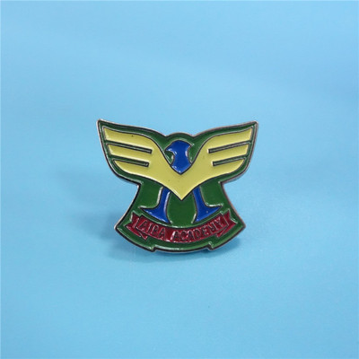 创意翅膀徽章 欢迎订购合金胸章 烤漆入色精美臂章胸牌 个性定制