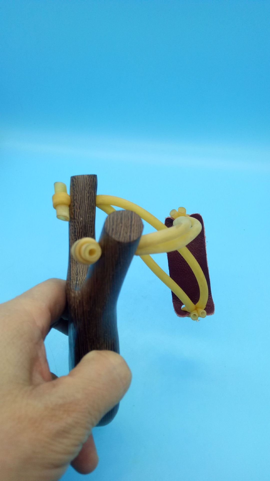 鸡翅木弹弓 钓鱼打窝弹弓 射鱼弹弓户外用品