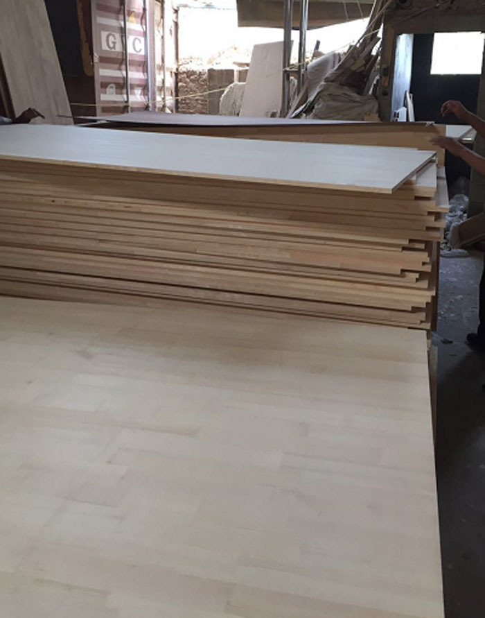 17毫米樟子松直纹插接板指接板木材集成材拼接板拼接板双面无节