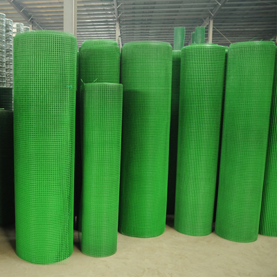 安平华诚丝网厂家供应浸塑铁丝网 防鼠网 草绿色养小鸡网