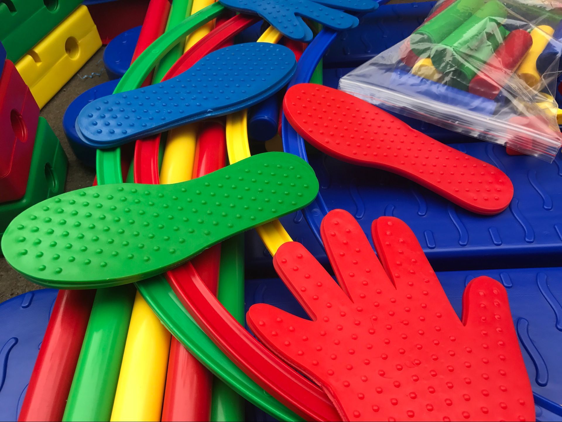 感统训练器材万象组合套装120件新太阳组合幼儿区角教具万向体育