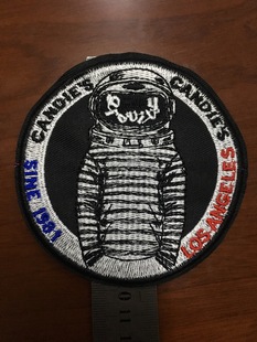 平利绣品电脑绣花 毛巾绣 厂家直销 布贴太空人