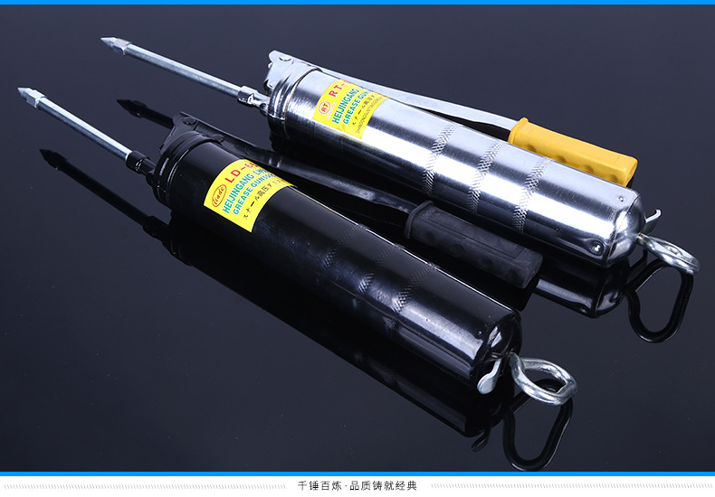 压杆式锌合金黄油枪 600-800cc手动黄油枪 汽车卡车注油枪批发