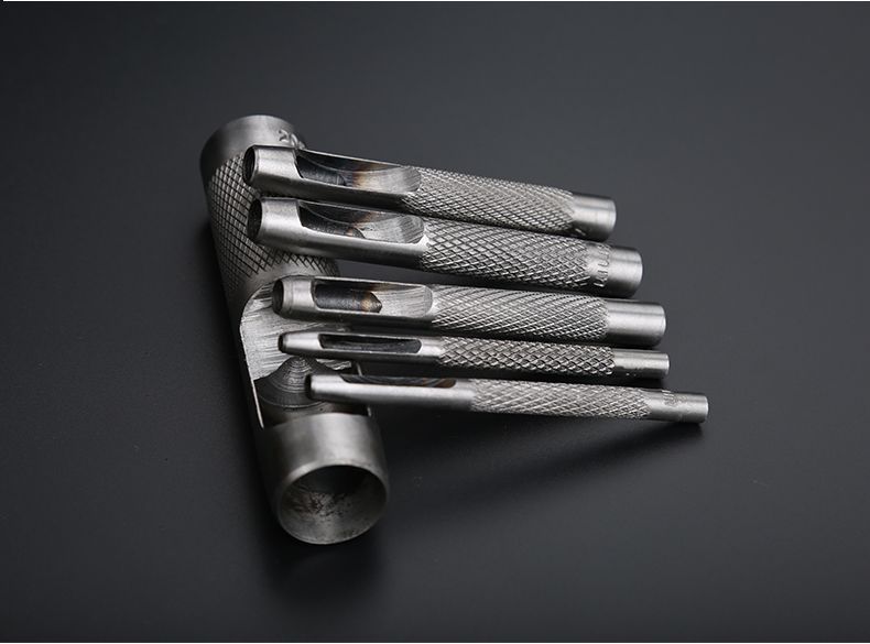 德国钢冲皮带冲打孔冲皮革打孔器 圆形冲 冲子 腰带打孔器