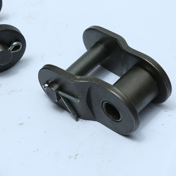 厂家直销单排28b链扣接头 全扣半扣半节接头 半节链条接头现货