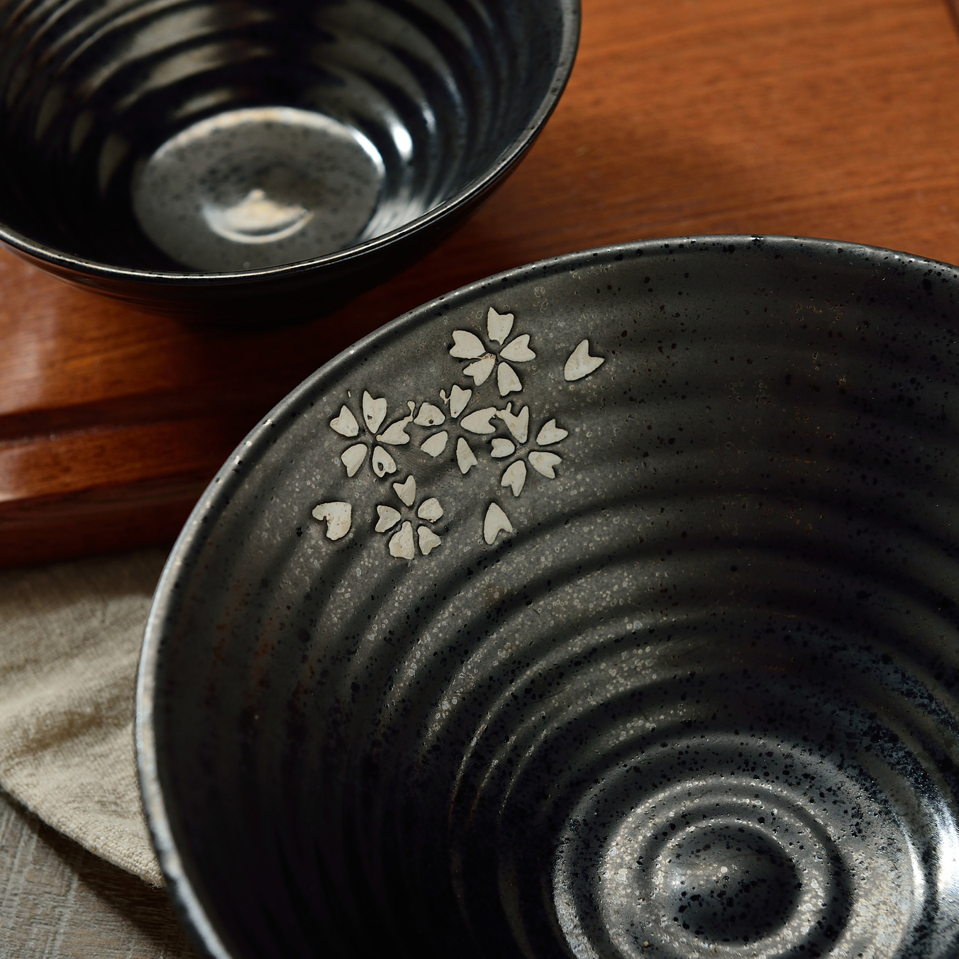 25碗亚色釉下彩陶瓷餐具批发餐厅家用碗