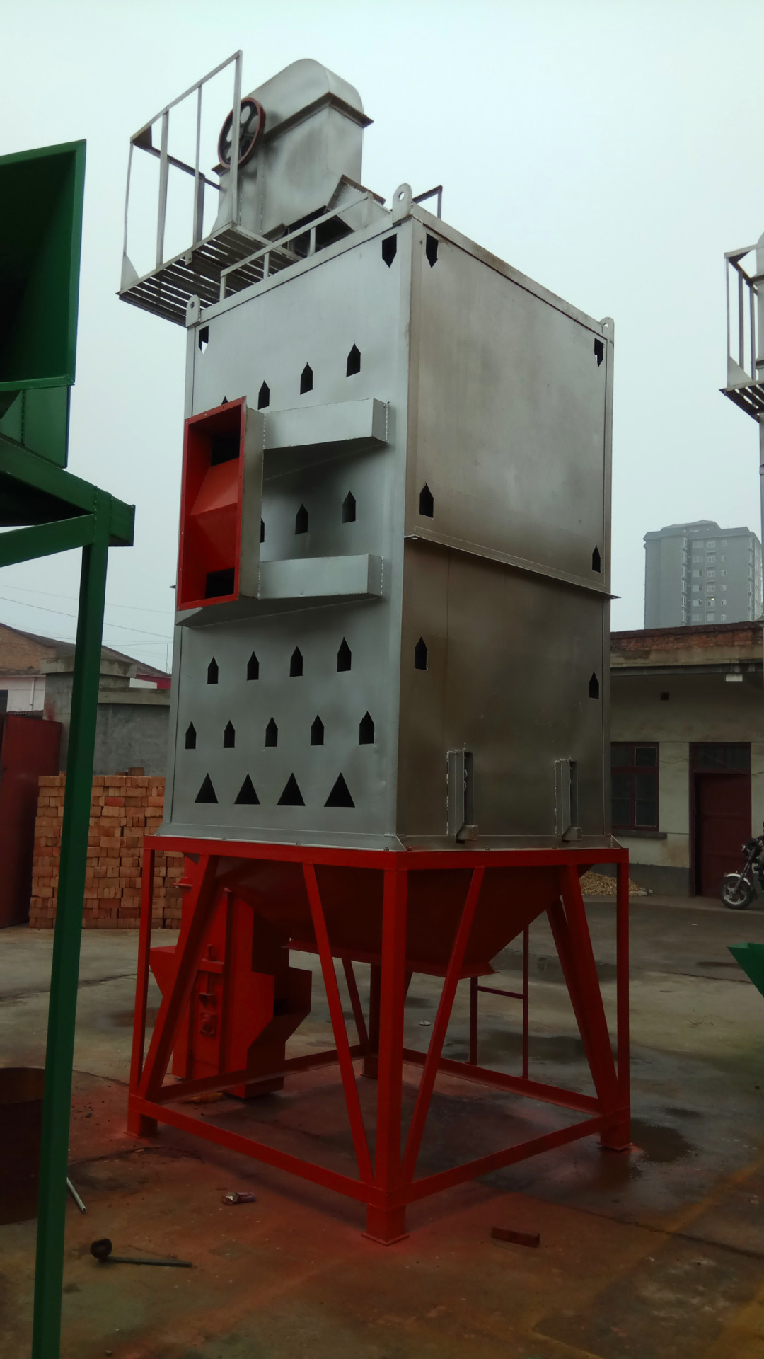 厂家 气流式粮食烘干机 移动式多用途谷物烘干设备 水稻烘干塔