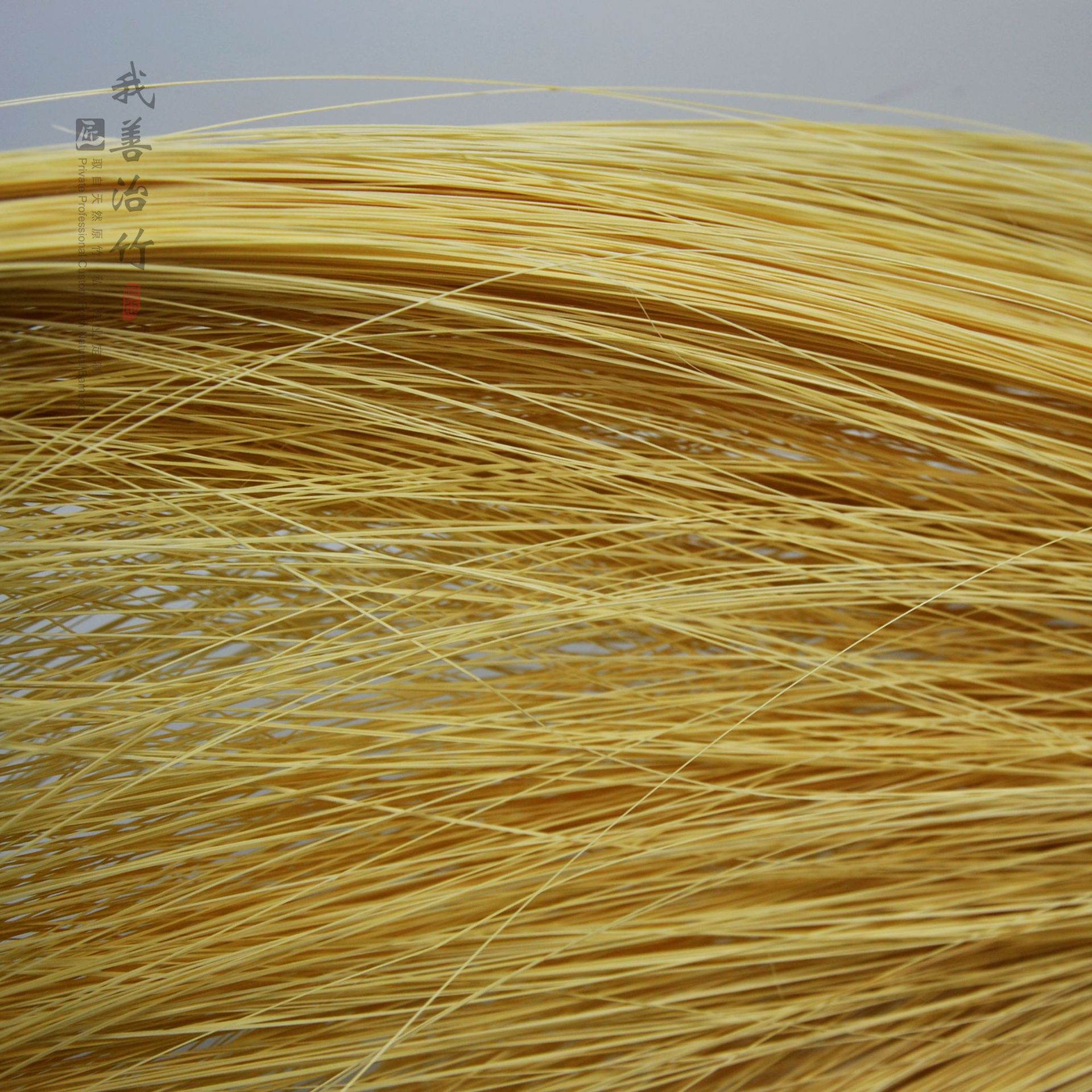 厂家批发天然细竹丝diy手工编织材料扣瓷竹丝瓷胎编竹丝原材料