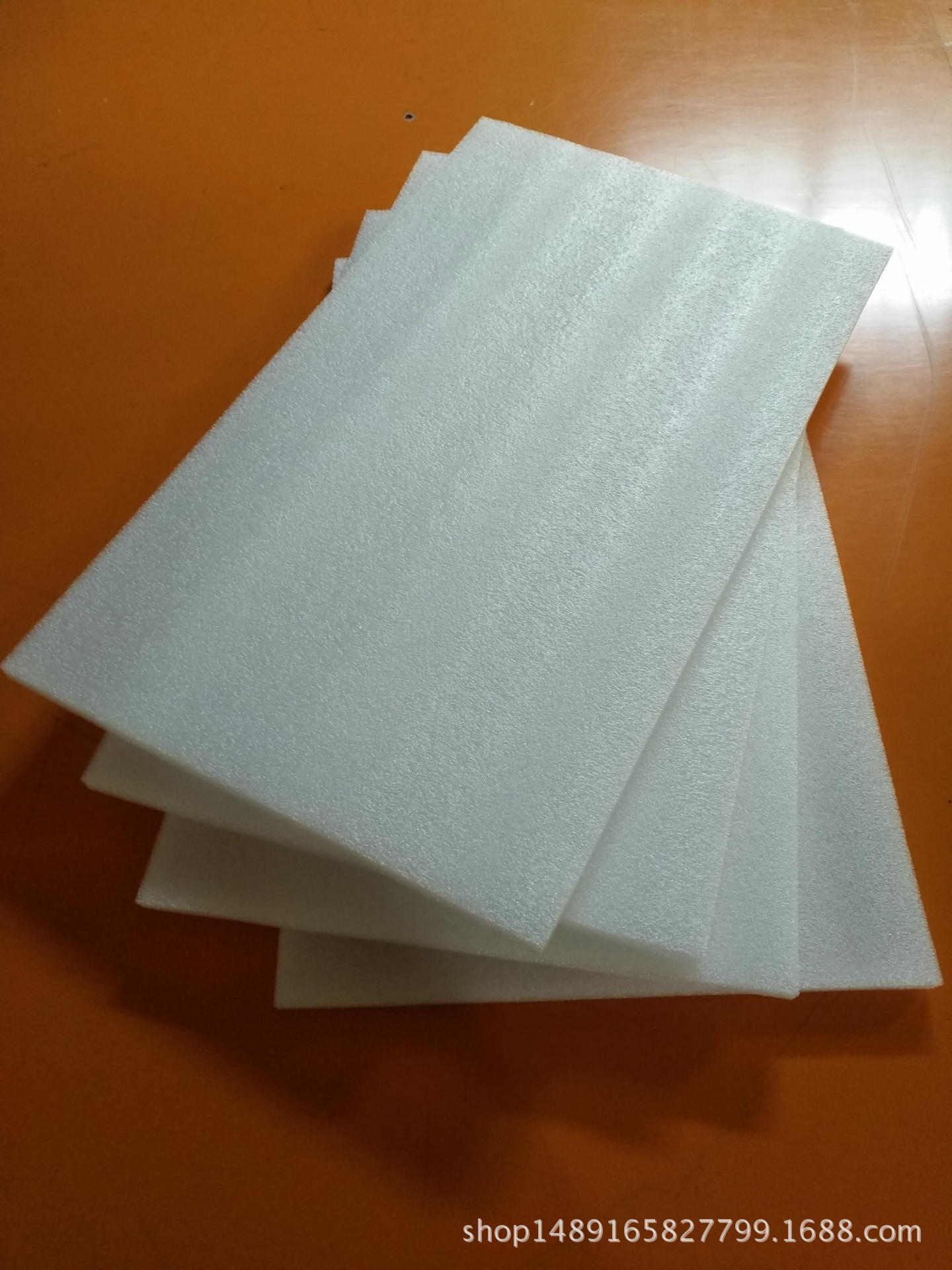 epe珍珠棉切片物流包装防潮珍珠棉板材 抗压缓冲隔音包装内衬定制