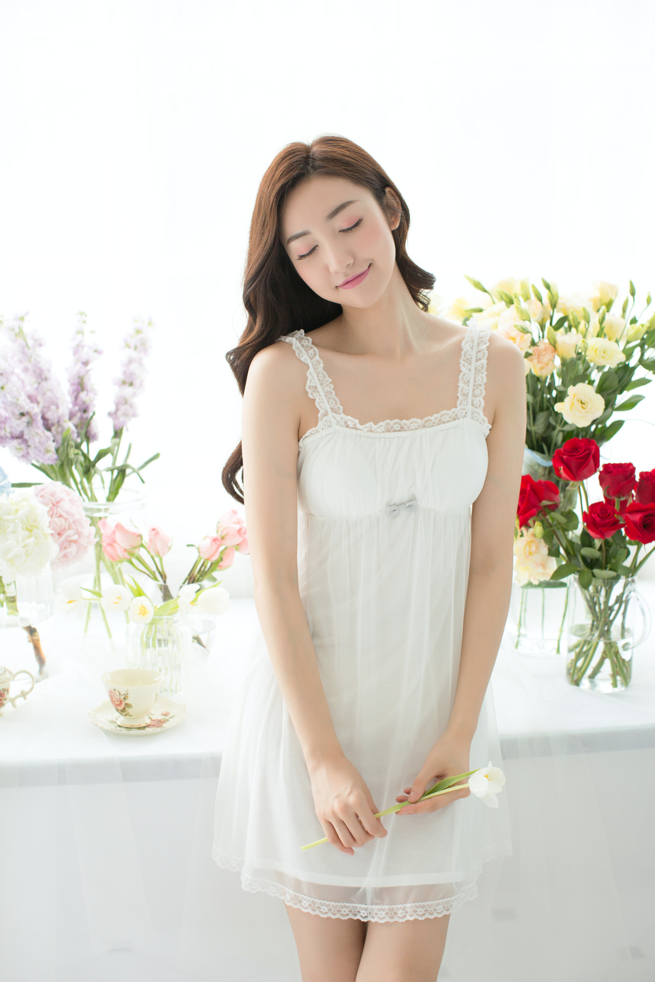 宫廷睡裙唯美公主吊带睡裙女夏季柔美可爱日系吊带睡衣韩版短睡衣