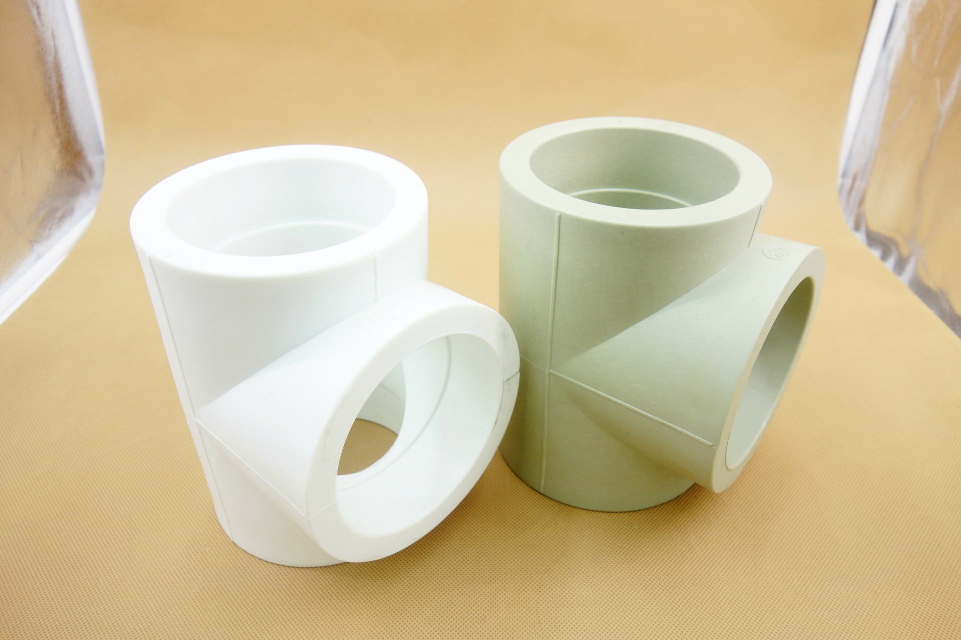 ppr管材管件20 25 32 40 50 63 75 90 110等径三通 正三通 批发