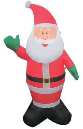 供应充气圣诞老人 充气圣诞气模 充气卡通 圣诞老人批发定制