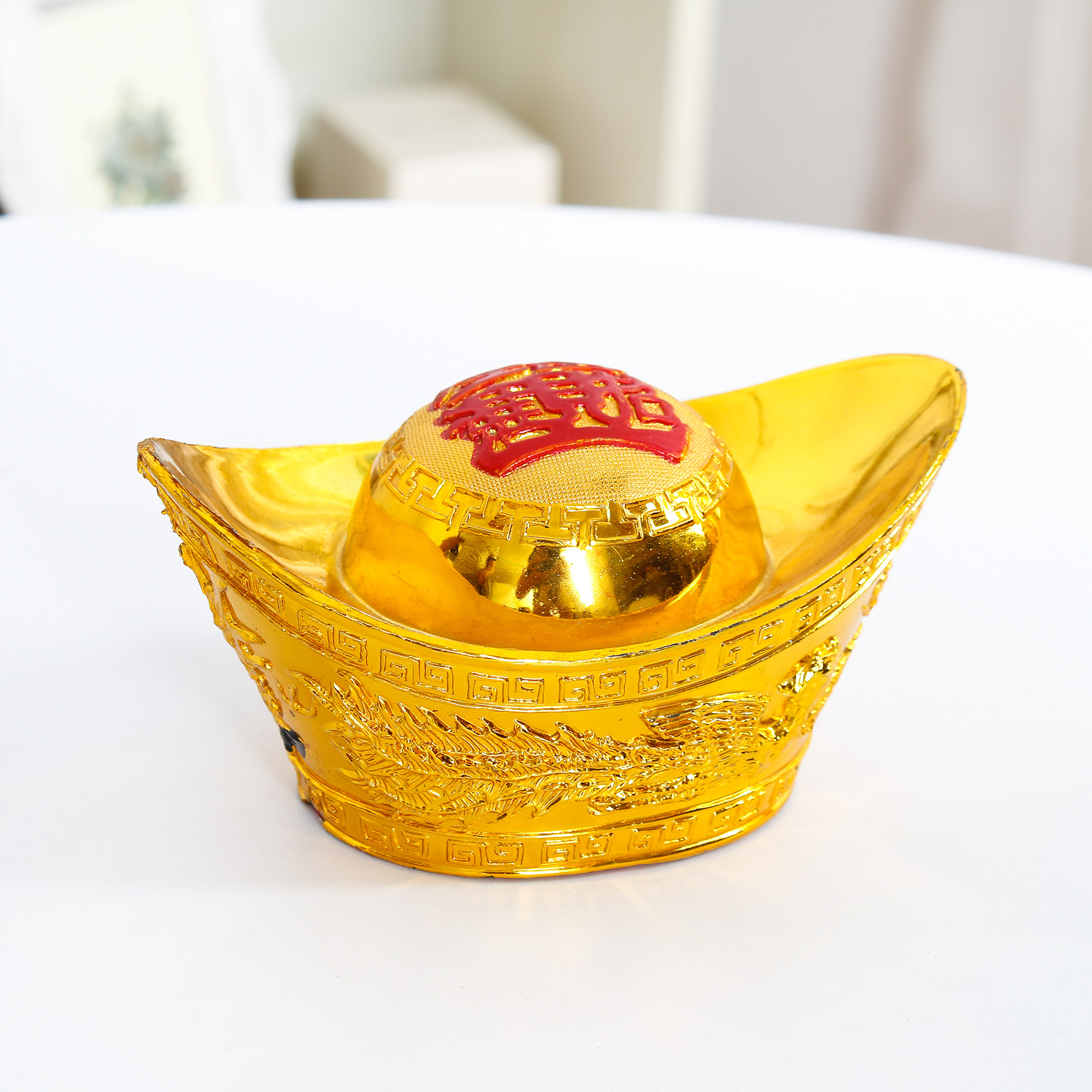 新款金元宝批发 招财进宝摆件厂家直销喜庆工艺婚庆礼品招财纳福
