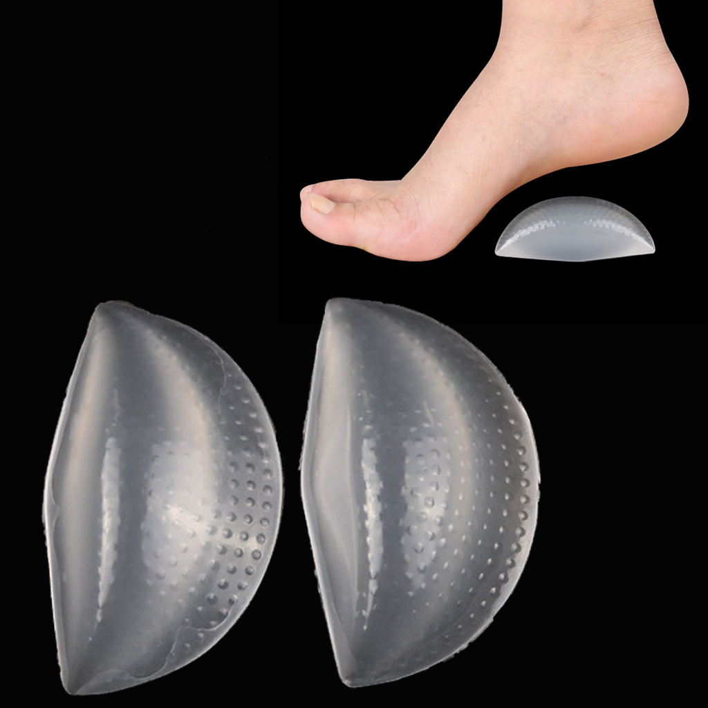 硅胶足弓垫鞋垫足心垫足弓支持扁平足矫正鞋垫脚底按摩