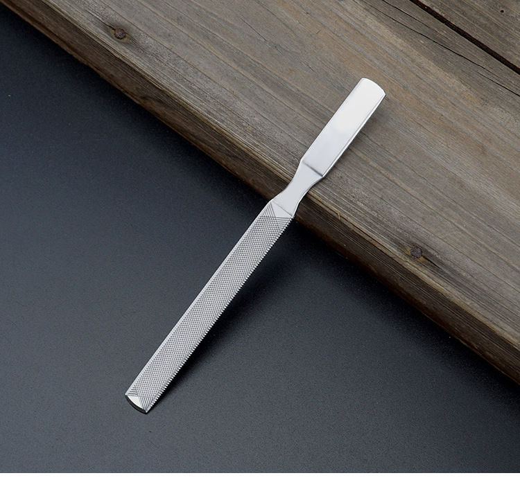 不锈钢指甲刀锉刀灰指甲美甲工具厚甲指甲锉喷漆加厚锋利指甲锉刀