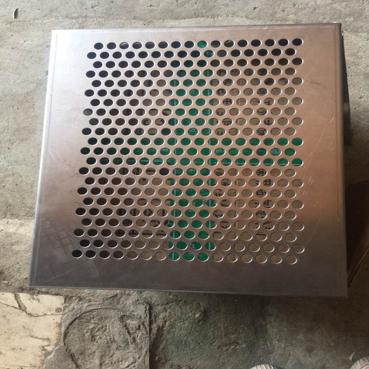 不锈钢散热器外壳百叶孔外壳激光切割加工 钣金加工厂