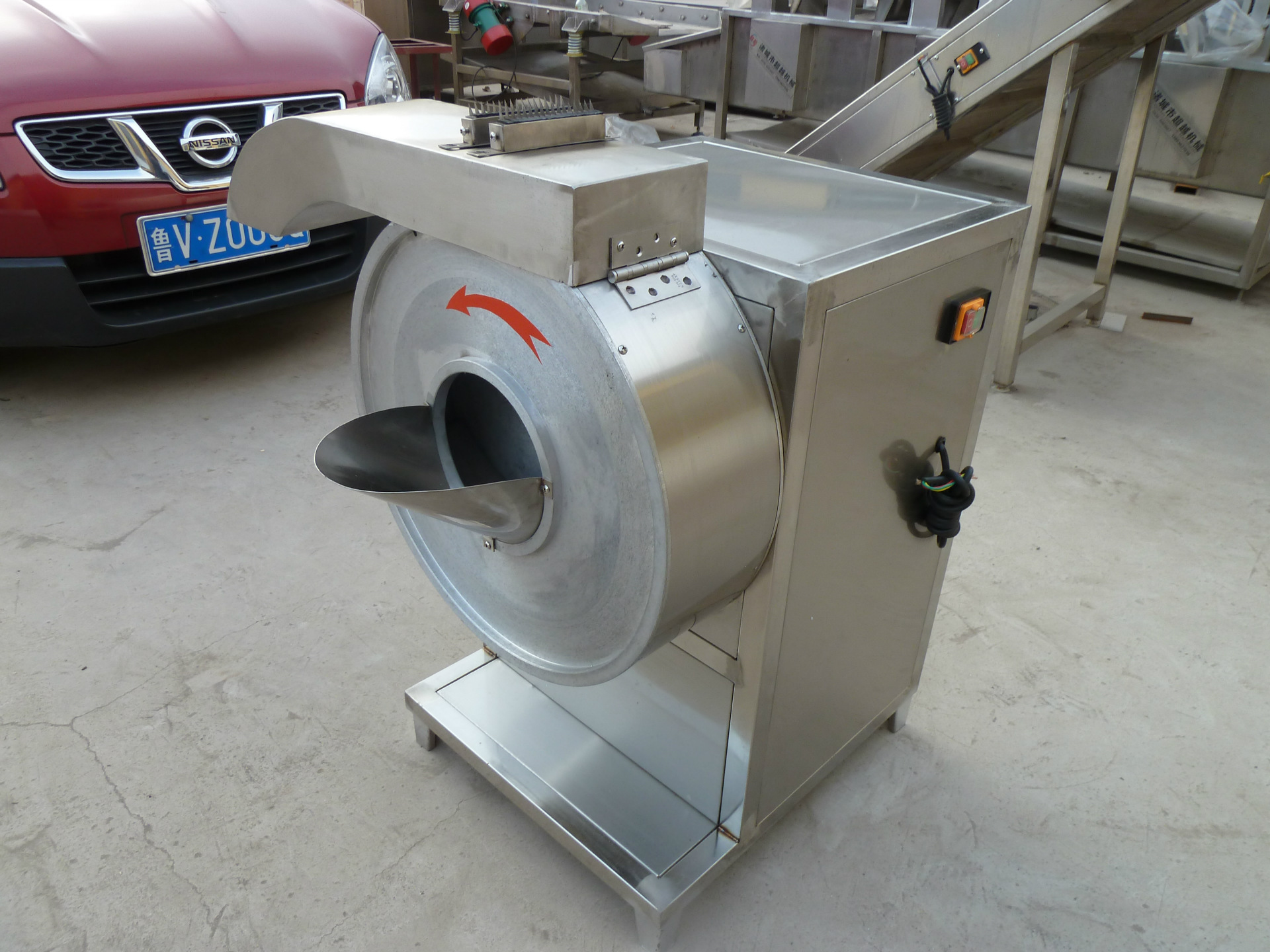 厂家直销薯条薯片加工流水线 半自动薯片流水线 薯片机