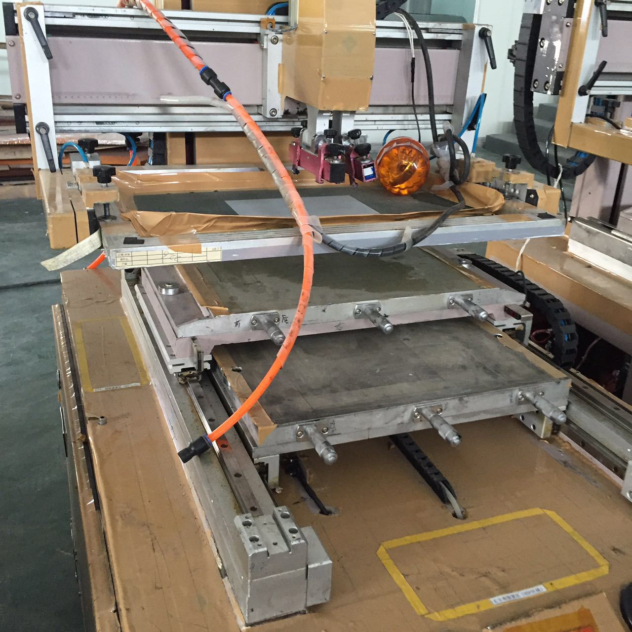 低价供应 三兴网印 精密双跑台丝印机 二手丝印机 厂家急处理 图片_高