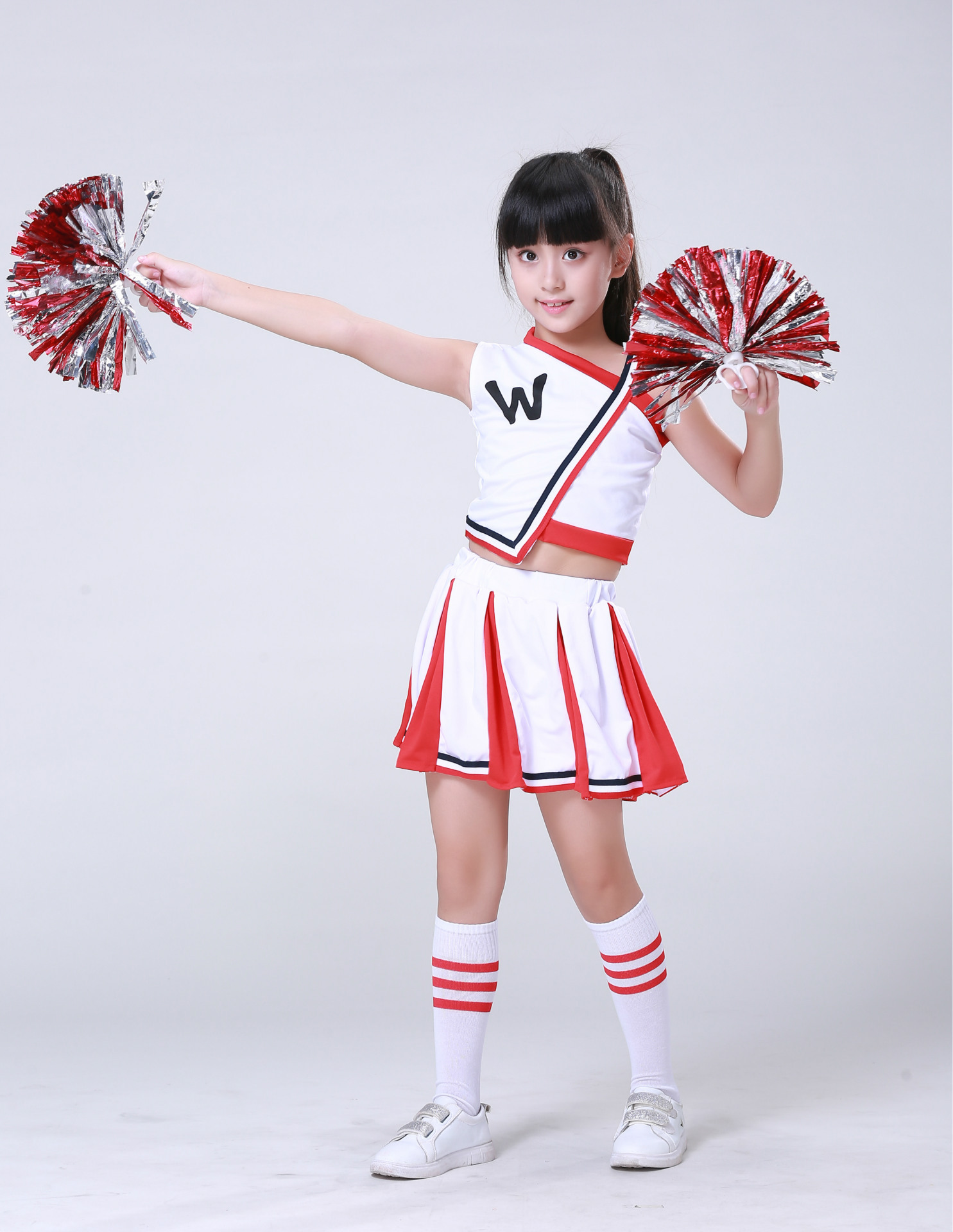 新款篮球足球宝贝啦啦队服啦啦操服装表演服学生儿童拉拉队演出服