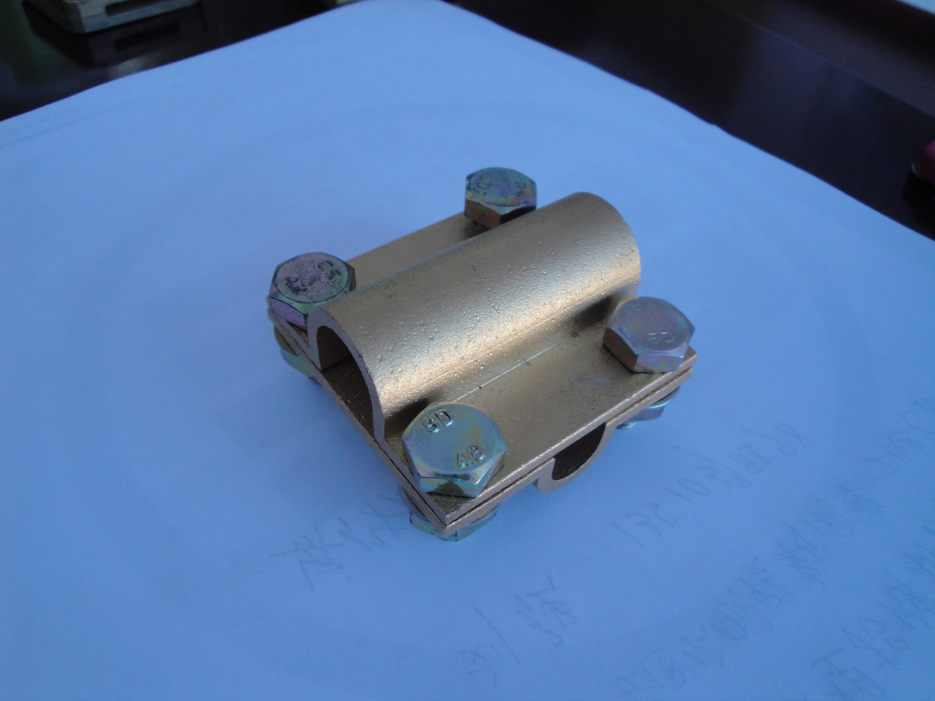 绞线园线连接线夹 十字线夹 正方形线夹 接地配件 水平导体连接件