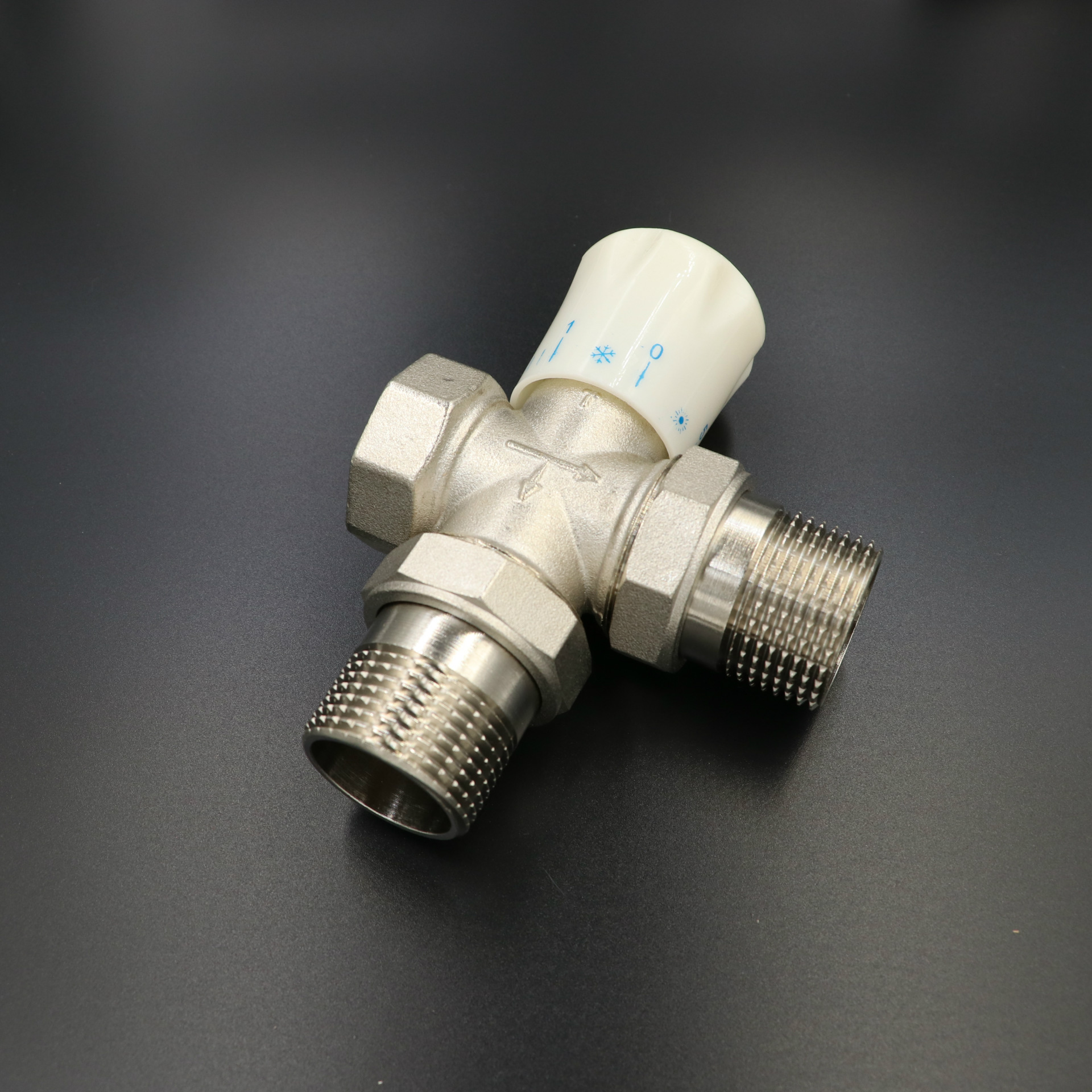 供应手动三通温控阀厂家直销暖气片专用活接玉环厂家-阿里巴巴