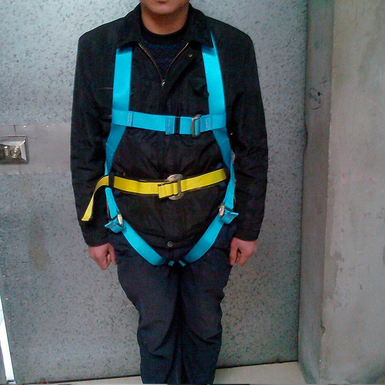 厂家直销 五点式安全带 全身式安全带 高空作业安全带批发