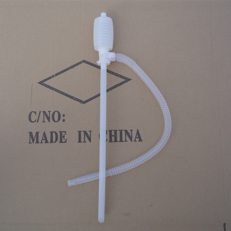 dp14白色手动吸油器塑料油抽手动泵抽油管抽油器抽水器
