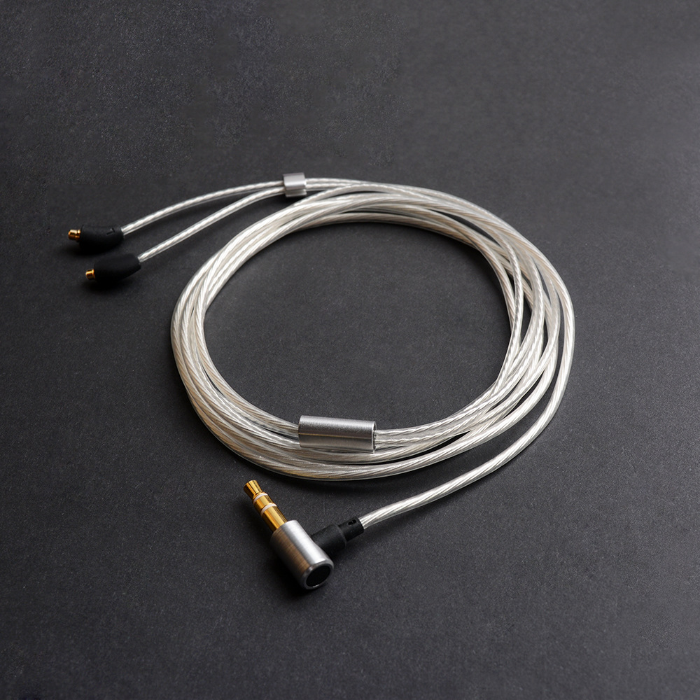 耳机线diy线材单晶镀银 se215 235 245 ue升级线音频线