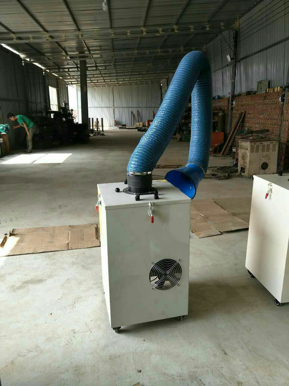 移动式焊烟机 单臂双臂焊接烟雾净化器 工业焊烟净化器多少钱一台
