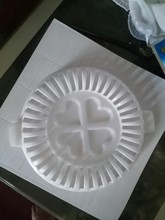 微波炉烤薯片白单盘方便烤盘