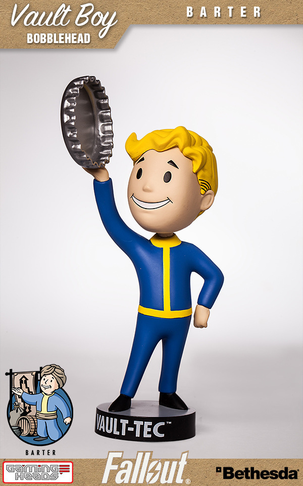 辐射4 辐射小子 fallout q版7款摇头人偶 vault boy 盒装公仔