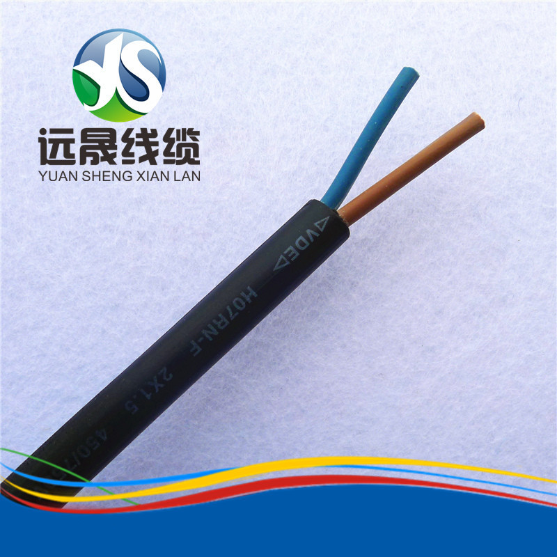 1.5平方棕蓝/红黑两芯橡胶线vde认证h07rn-f橡胶护套线-阿里巴巴