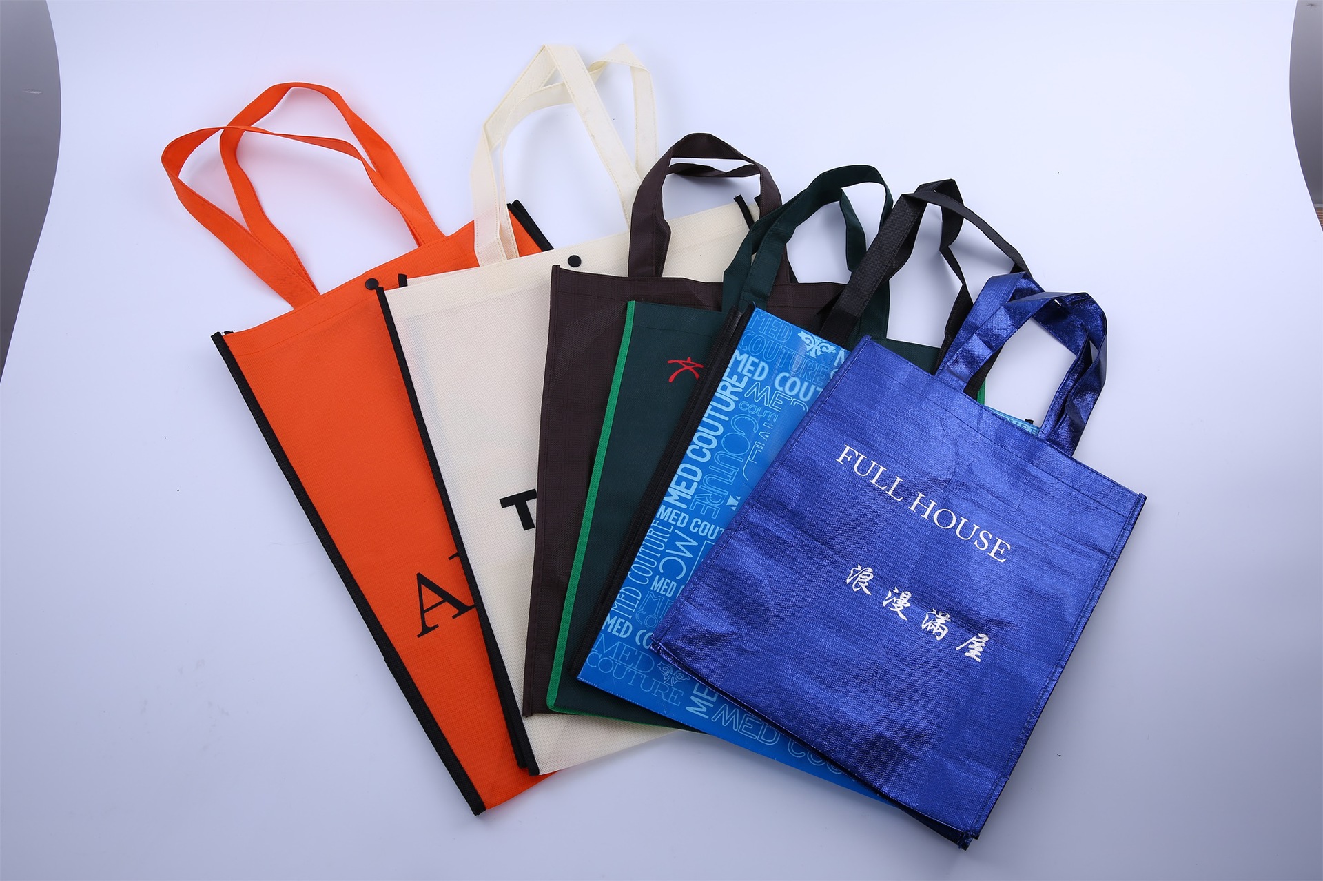 无纺布袋定做 覆膜无纺布袋购物手提袋订制厂家现货袋无纺布袋子