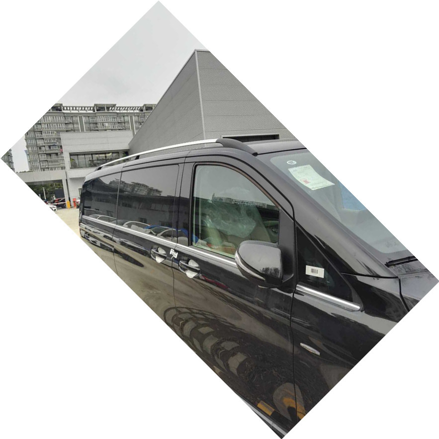 16款奔驰威霆专用车顶行李架旅行架铝合金