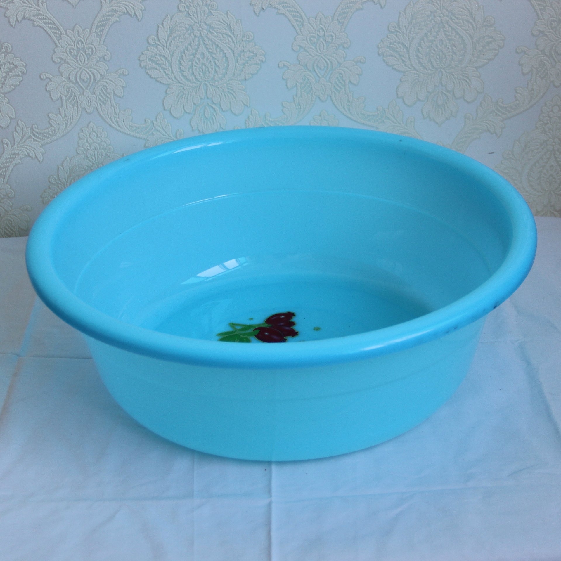 050摔不破低压盆 圆形大号塑料脸盆 婴儿浴盆加高加厚学生洗衣盆